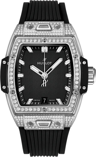 Заказать Hublot  Shaped Spirit Of Big Bang Titanium Pave  662.NX.1170.RX.1604