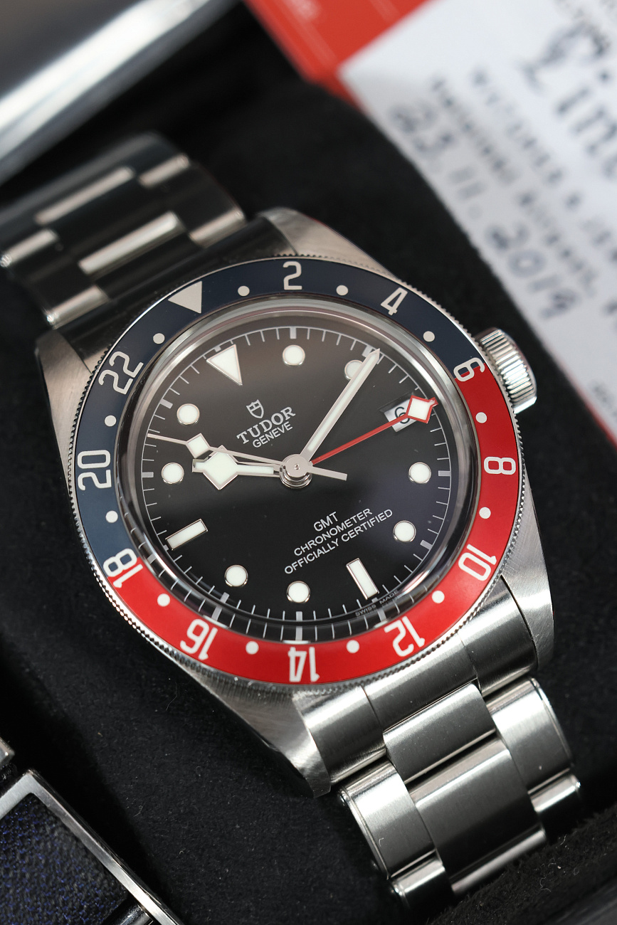 Часы Tudor  Black Bay Gmt 41mm Pepsi  79830RB-0001
