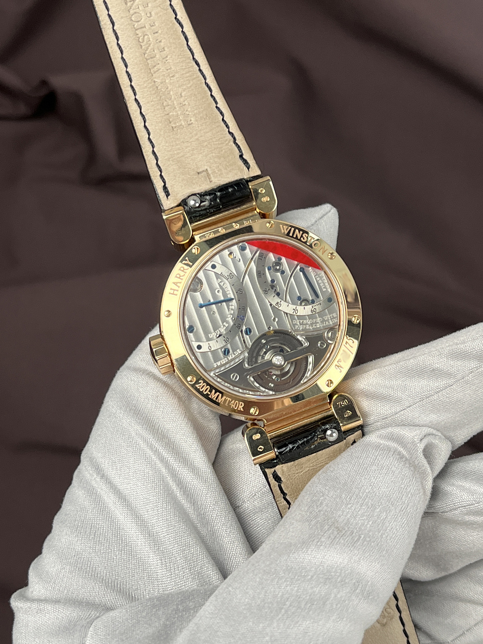 Часы Harry Winston  Speake Marin Tourbillon  200-MMT40R