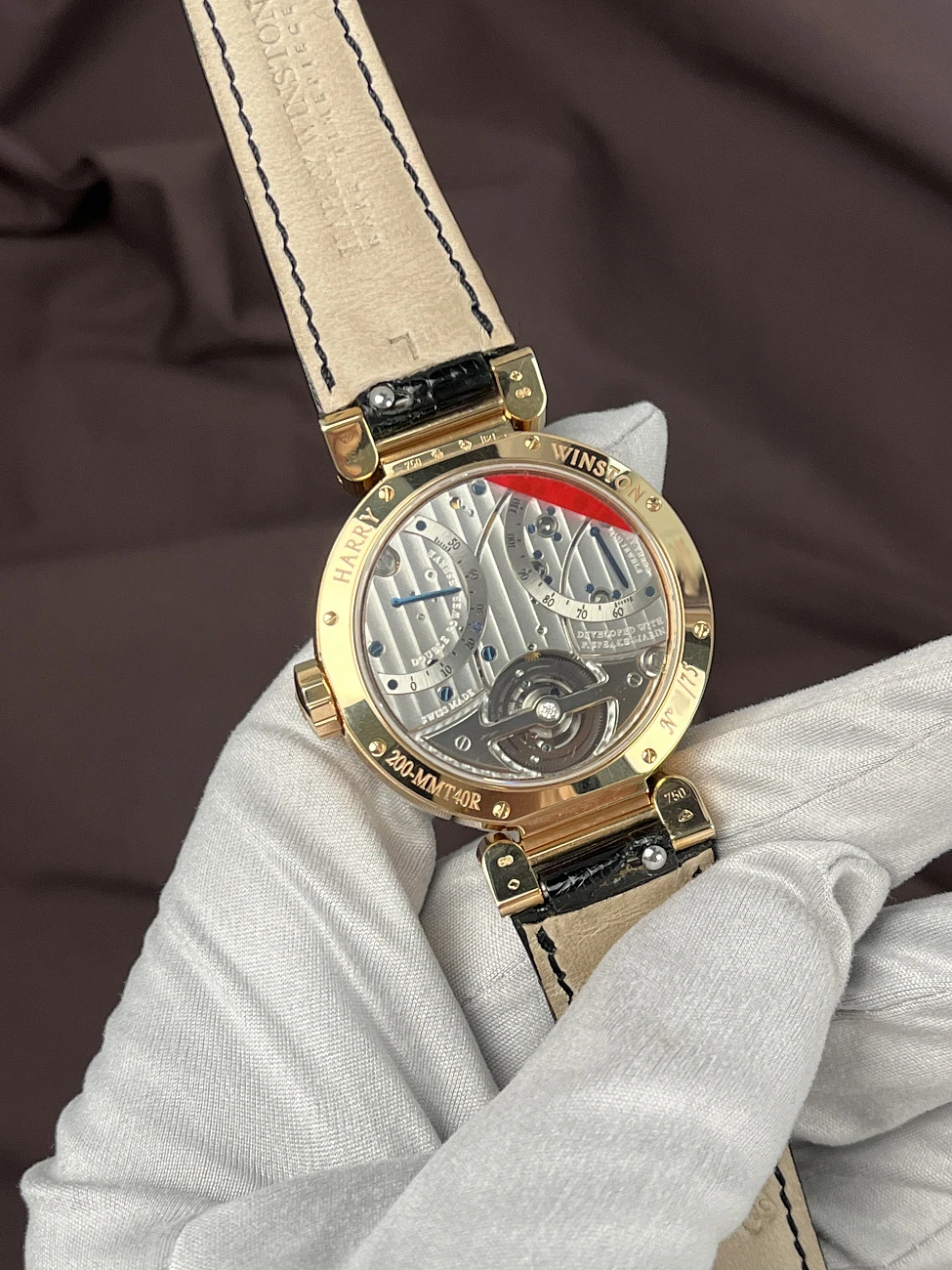 Часы Harry Winston  Speake Marin Tourbillon  200-MMT40R