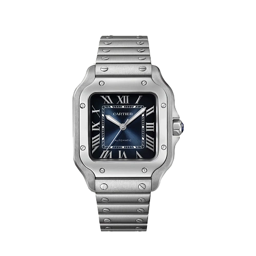 Часы Cartier  De Santos Medium Blue  WSSA0063