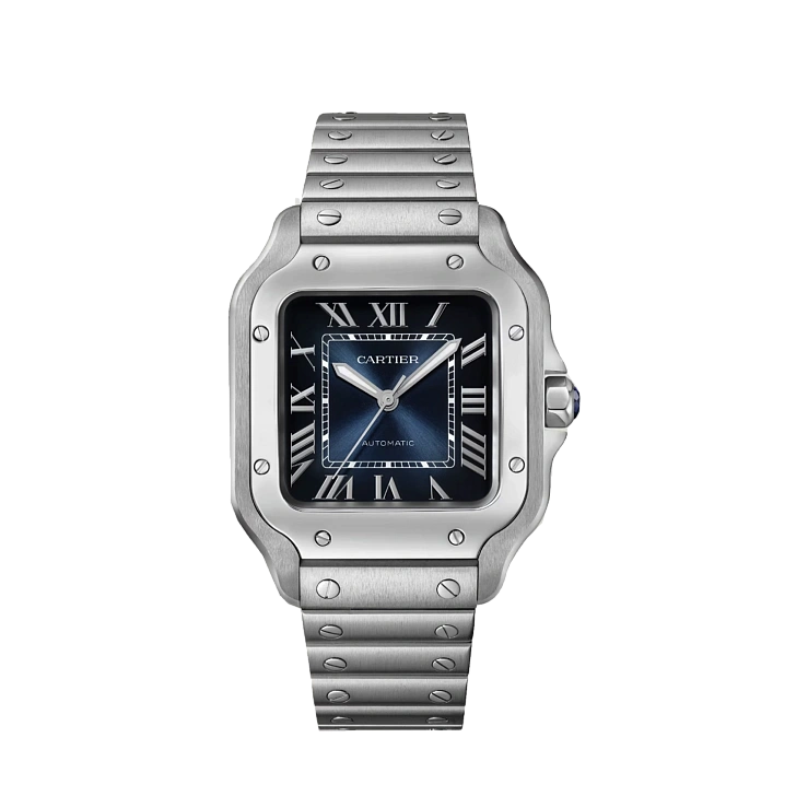 Часы Cartier  De Santos Medium Blue  WSSA0063