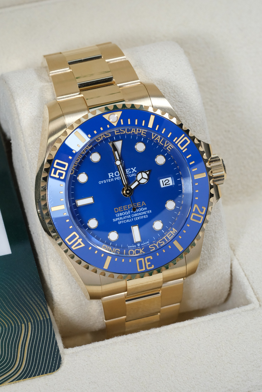 Часы Rolex  Deepsea 44 Mm Yellow Gold  136668lb-0001