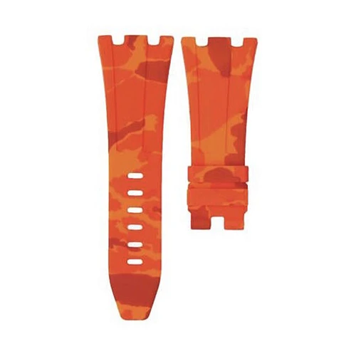 Часовой ремешок Audemars Piguet  Ремешок Для Часов Orange Camo Ap Diver 42Mm Strap  