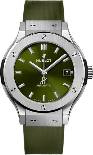 Заказать Hublot  Classic Fusion Titanium Green 38 Mm  565.NX.8970.RX