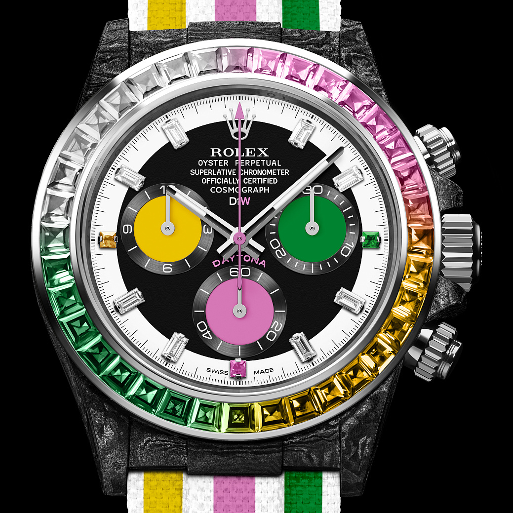 Rolex Daytona 40 Mm Rainbow Candy