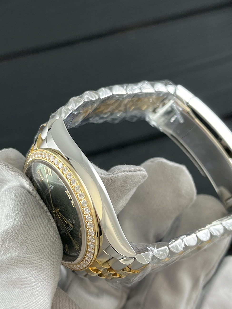 Часы Rolex  Datejust 36Mm Oystersteel Yellow Gold And Diamonds  126283RBR