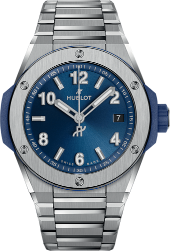 Заказать Hublot  Big Bang Integrated Time Only Titanium Blue  457.NX.7170.NX