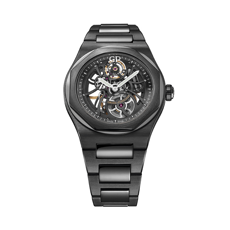 Часы Girard-Perregaux  Laureato Skeleton Ceramic  81015-32-001-32A