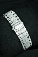 Часы Cartier  Santos De Cartier Custom Full Pave Diamond  WSSA0018