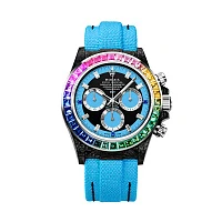 Заказать DiW  Rolex Daytona 40 Mm Rainbow Blue  
