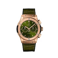 Часы Hublot  Classic Fusion Chronograph King Gold Green  541.OX.8980.LR