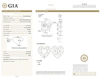 Украшение GIA  Серьги 1,01/1,01 ct. Fancy Yellow/VVS2-VS2 Heart Diamonds   