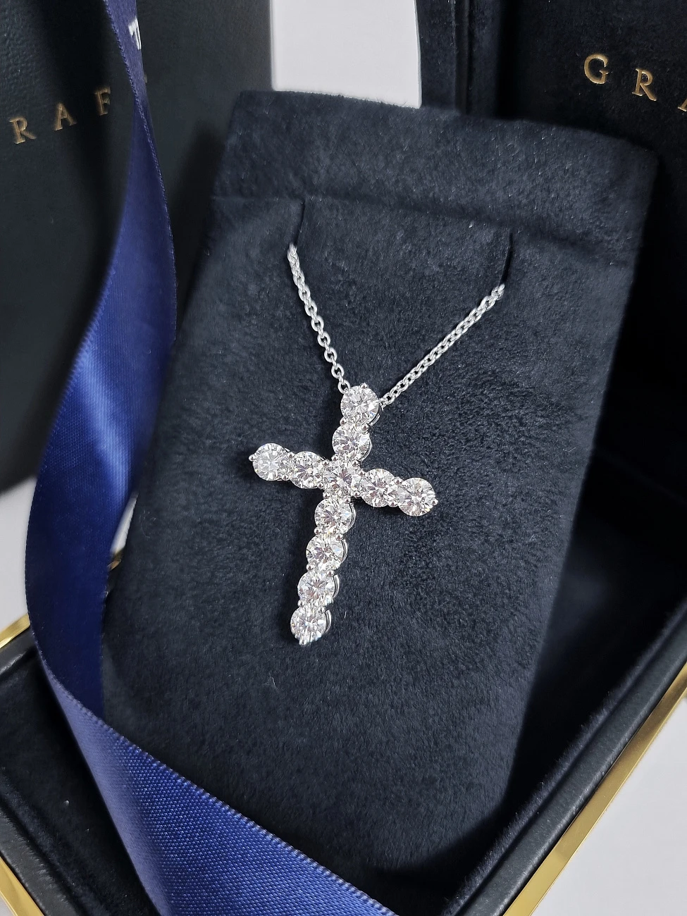 Украшение Graff  Cross Large Pendant  RGP005 
