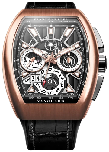 Заказать Franck Muller  Mens Collection Vanguard Grand Date  V 45 CC GD SQT BR