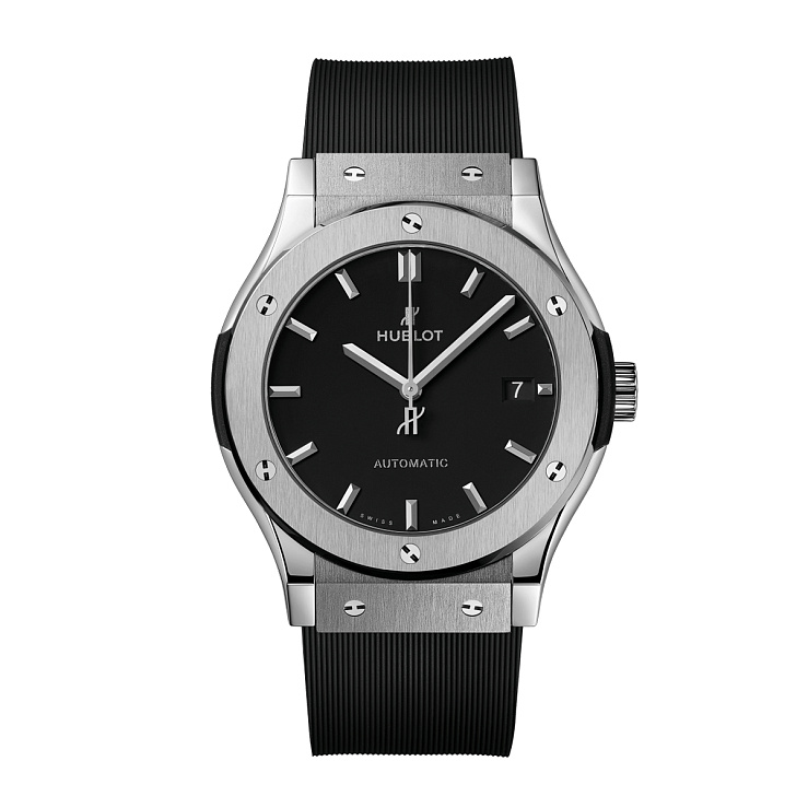 Часы Hublot  Fusion 42 Mm Black Titanium  542.NX.1171.RX