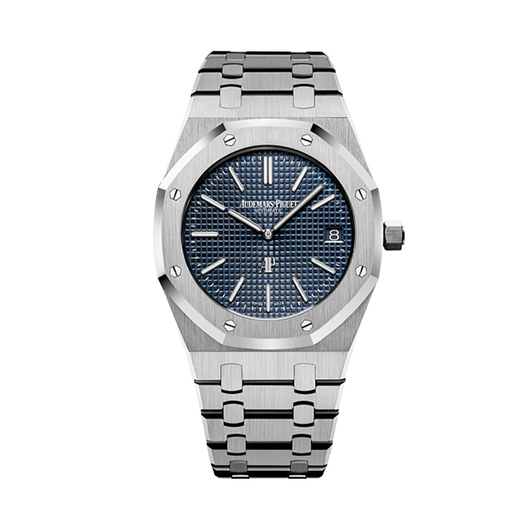 Часы Audemars Piguet  Royal Oak Jumbo 39 Mm Blue  15202ST.OO.1240ST.01
