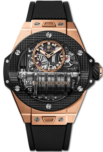 Заказать Hublot  Big Bang Mp-11 Power Reserve 14 Days King Gold 3D Carbon 45 Mm  911.OQ.0118.RX