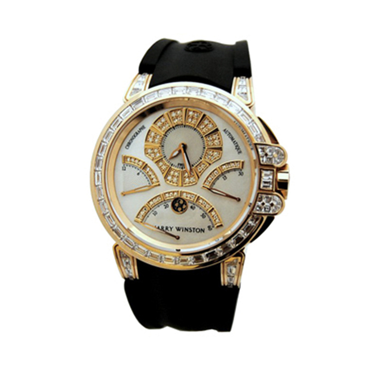 Часы Harry Winston  Ocean 3-Retrograde Bagguette Chrono  400/MCRA44RL.W/BD