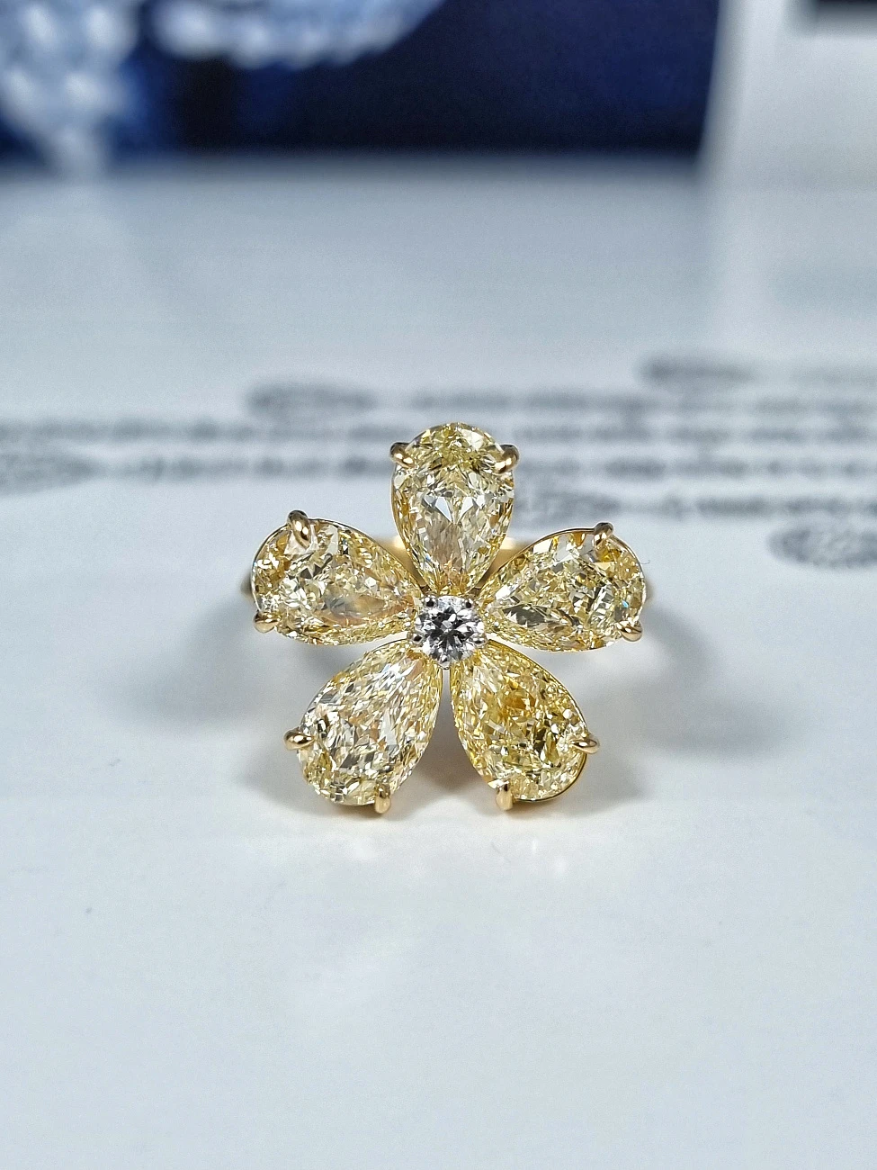 Украшение GIA  Кольцо с бриллиантами 5,09 ct.    