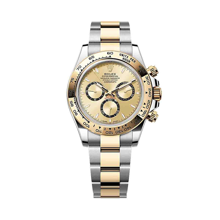 Часы Rolex  Cosmograph Daytona Steel & Yellow Gold Champagne Dial  126503-0004
