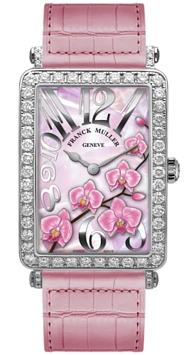 Заказать Franck Muller  Ladies Collection Long Island  952 QZ ORC D White Gold Pink
