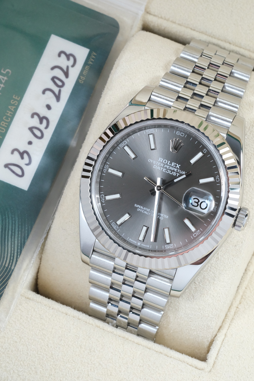 Часы Rolex  Datejust Ii 41Mm Dark Rhodium  126334