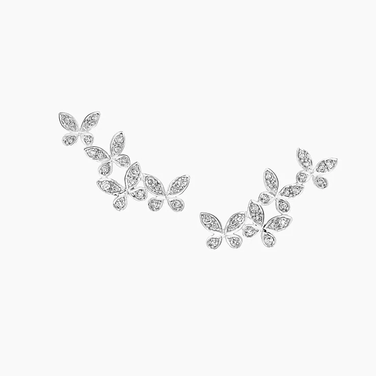 Украшение Graff  Pavé Butterfly Diamond Petite Ear Climbers  RGE1818 