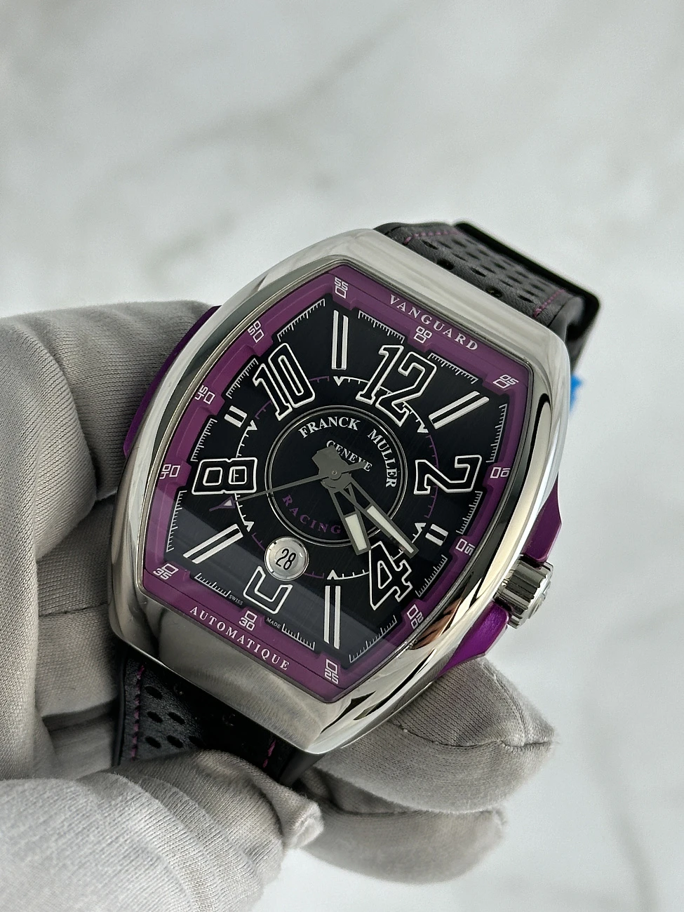 Часы Franck Muller  Vanguard Racing Black And Violet  V45SCDTRCGACVL