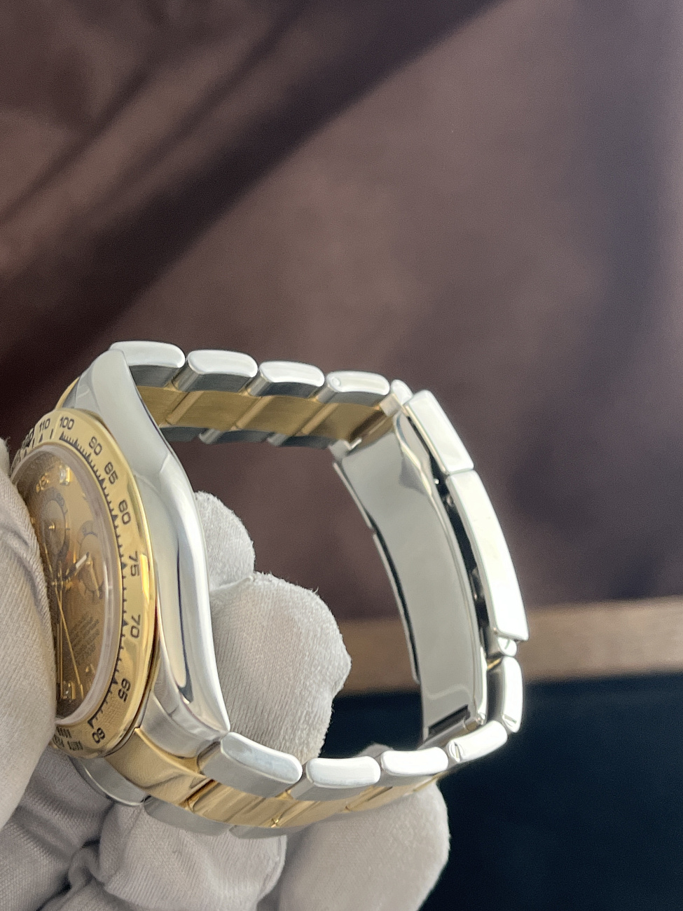 Часы Rolex  Oyster Perpetual Cosmograph Daytona Champagne Dial 8 Diamonds  116503