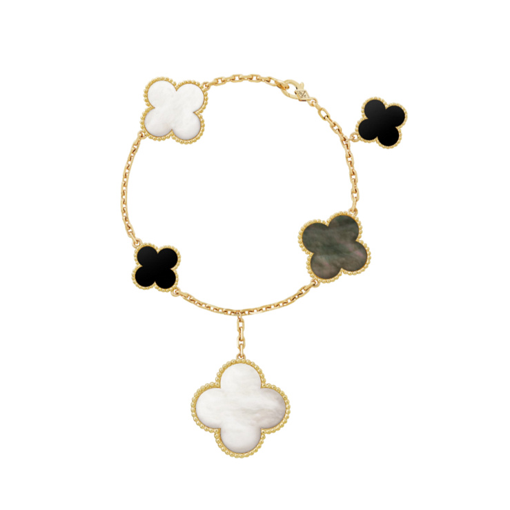 Украшение Van Cleef & Arpels  Magic Alhambra Bracelet, 5 Motifs  VCARD78700 