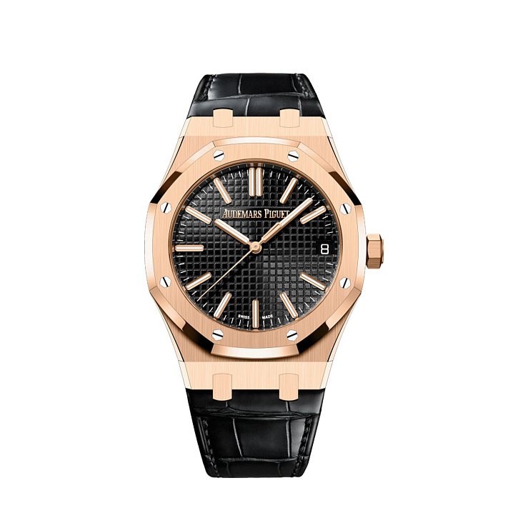 Часы Audemars Piguet  Royal Oak Selfwinding Rose Gold Black Dial  15510OR.OO.D002CR.02