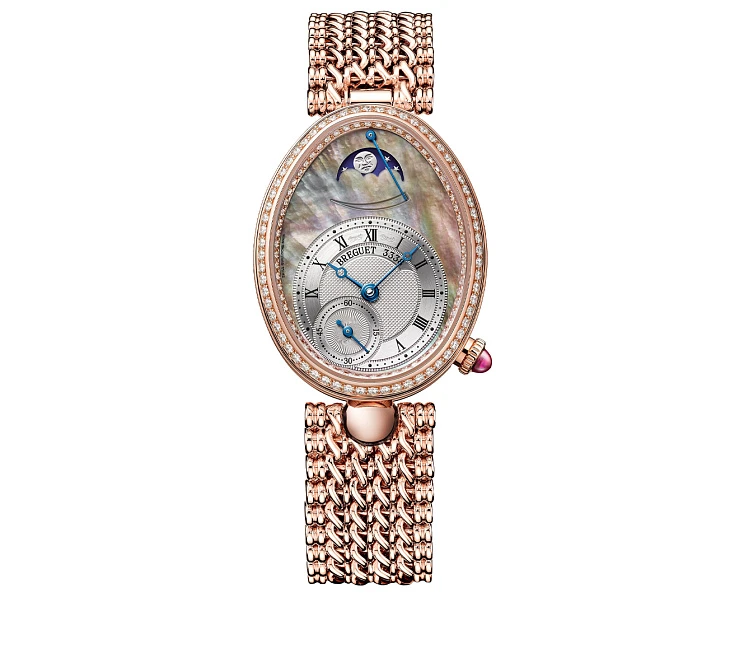 Часы Breguet  Reine De Naples White Gold Mop Dial  8908BB/52/J20/D000