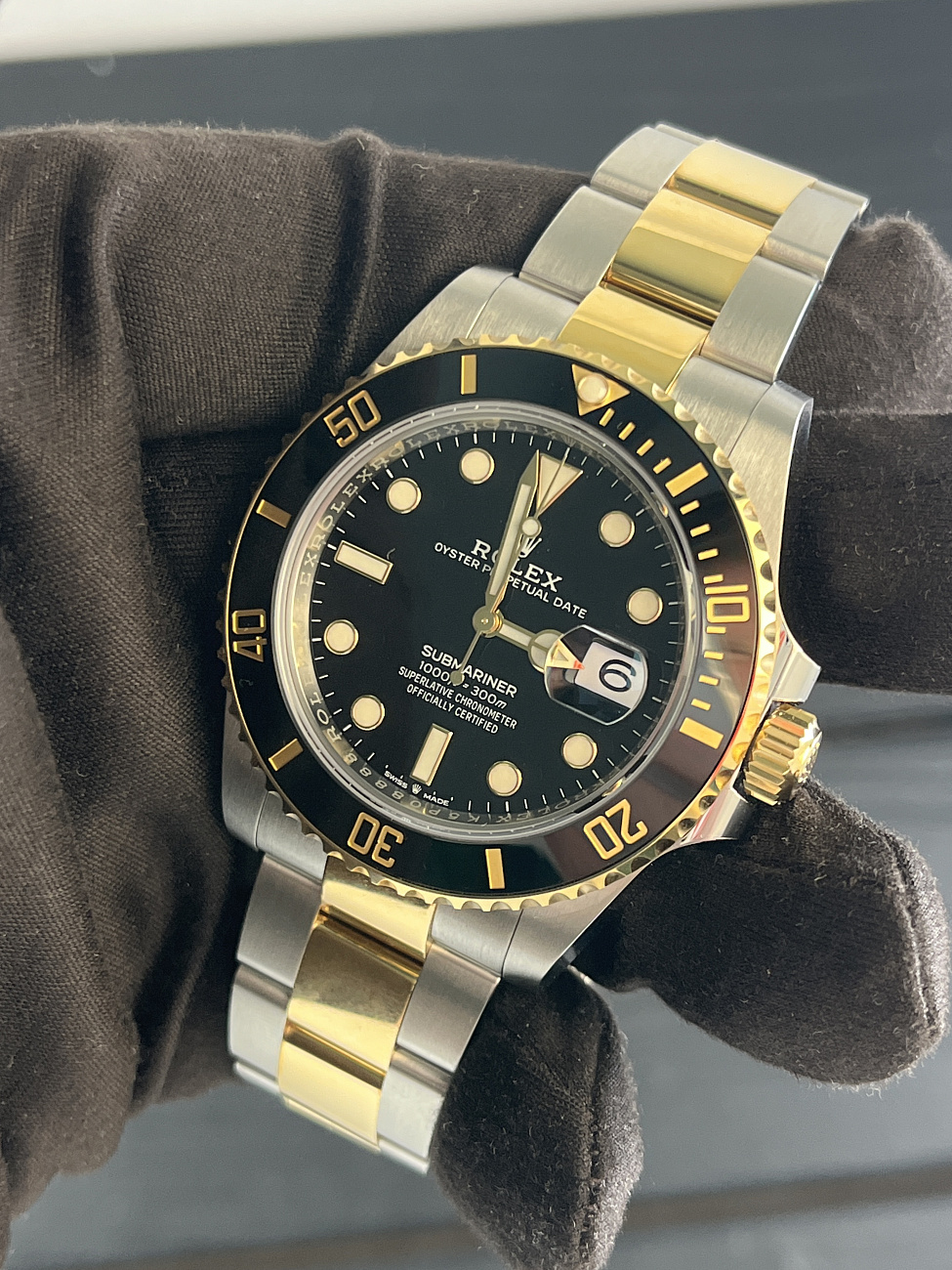 Часы Rolex  Submariner 41 Mm Oystersteel And Yellow Gold  126613LN