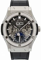 Заказать Hublot  Classic Fusion Titanium Diamonds  547.NX.0170.LR.1104