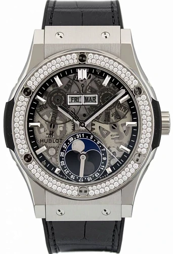Заказать Hublot  Classic Fusion Titanium Diamonds  547.NX.0170.LR.1104