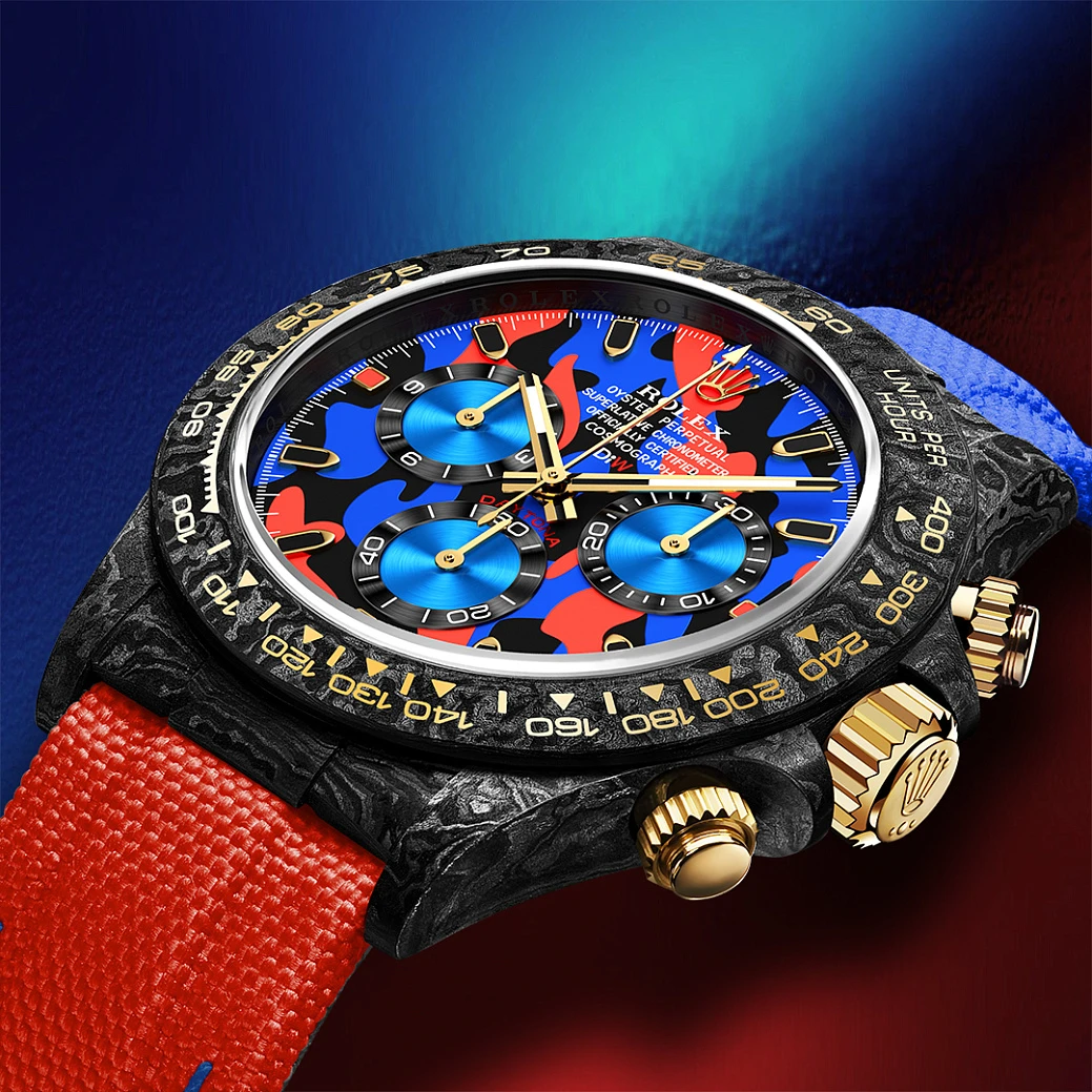 Заказать DiW  Rolex Daytona 41 Mm Military Red  