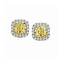 Украшение GIA  Серьги 1,50/1,55 Ct. W To X/Vs1   