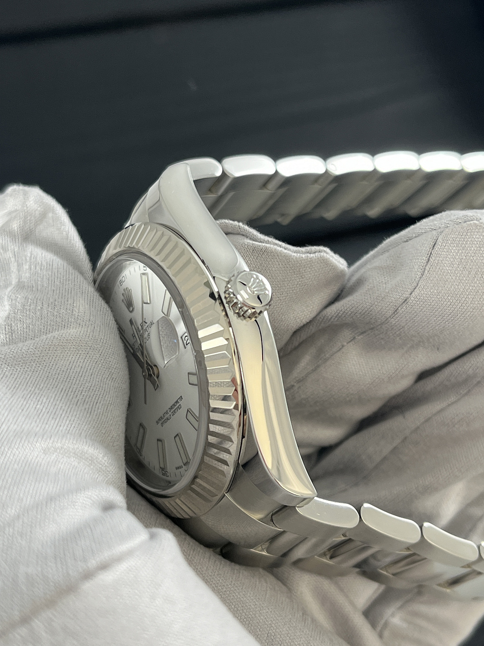 Часы Rolex  Datejust Ii 41 White Dial  116334