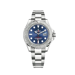 Rolex Yacht-Master 40 mm Platinum And Steel Blue Dial