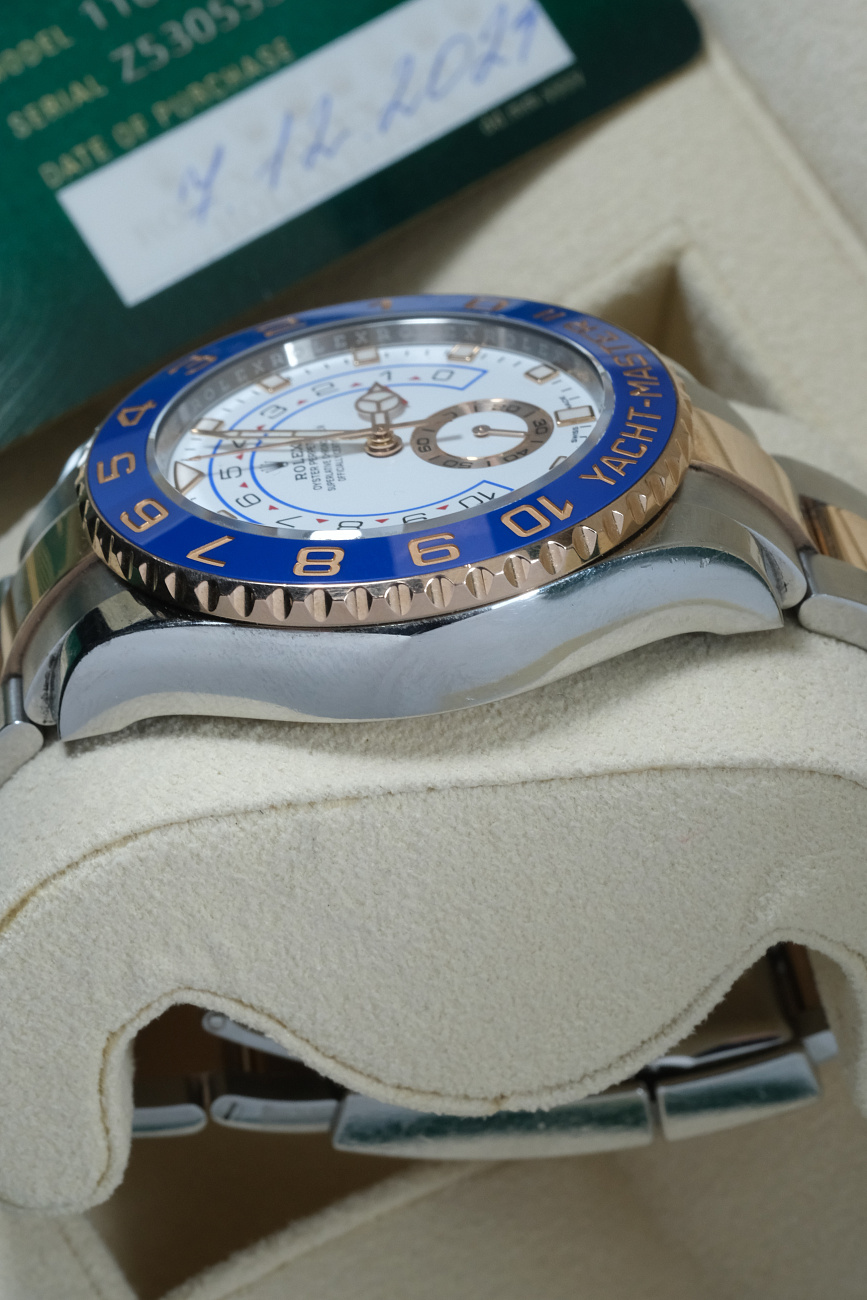 Часы Rolex  Yacht-Master Ii Steel Rose Gold  116681