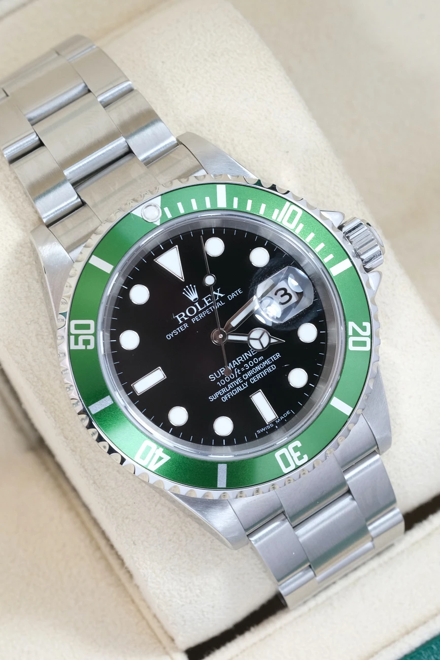 Часы Rolex  Submariner Date Kermit  16610