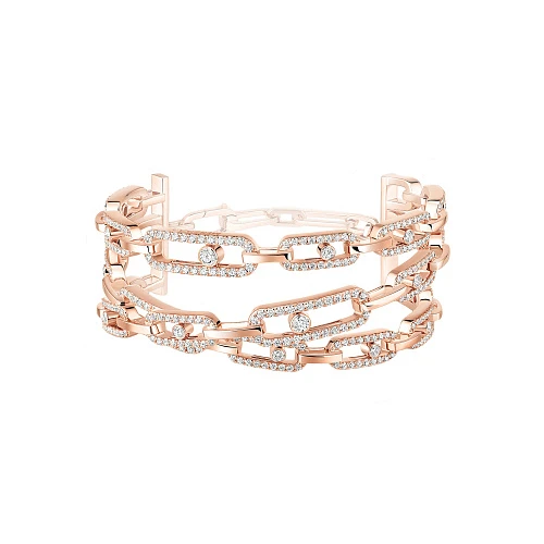 Украшение Messika  Move Link 3-Row Cuff, Rg  13512-PG 