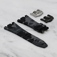 Часовой ремешок Audemars Piguet  Ремешок Для Часов Graphite Camo Ap Diver 42Mm Strap  