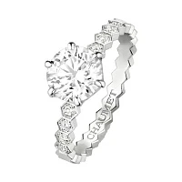 Украшение Chaumet  Кольцо Solitaire Bee My Love 1,01 F/Vs1  J1NQ00 