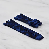 Часовой ремешок Audemars Piguet  Ремешок Для Часов Blue Camo Ap Royal Oak Offshore 44Mm Strap  