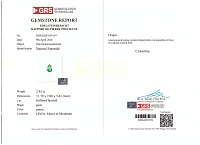 Украшение GRS GemResearch Swisslab  Кольцо с изумрудом 2,95 ct. (Colombia)   