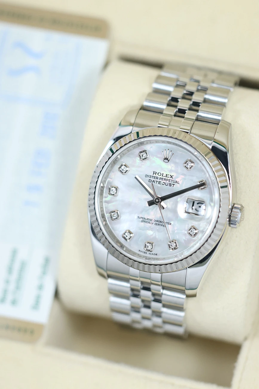 Часы Rolex  Datejust 36 mm Mother Of Pearl Dial  116234