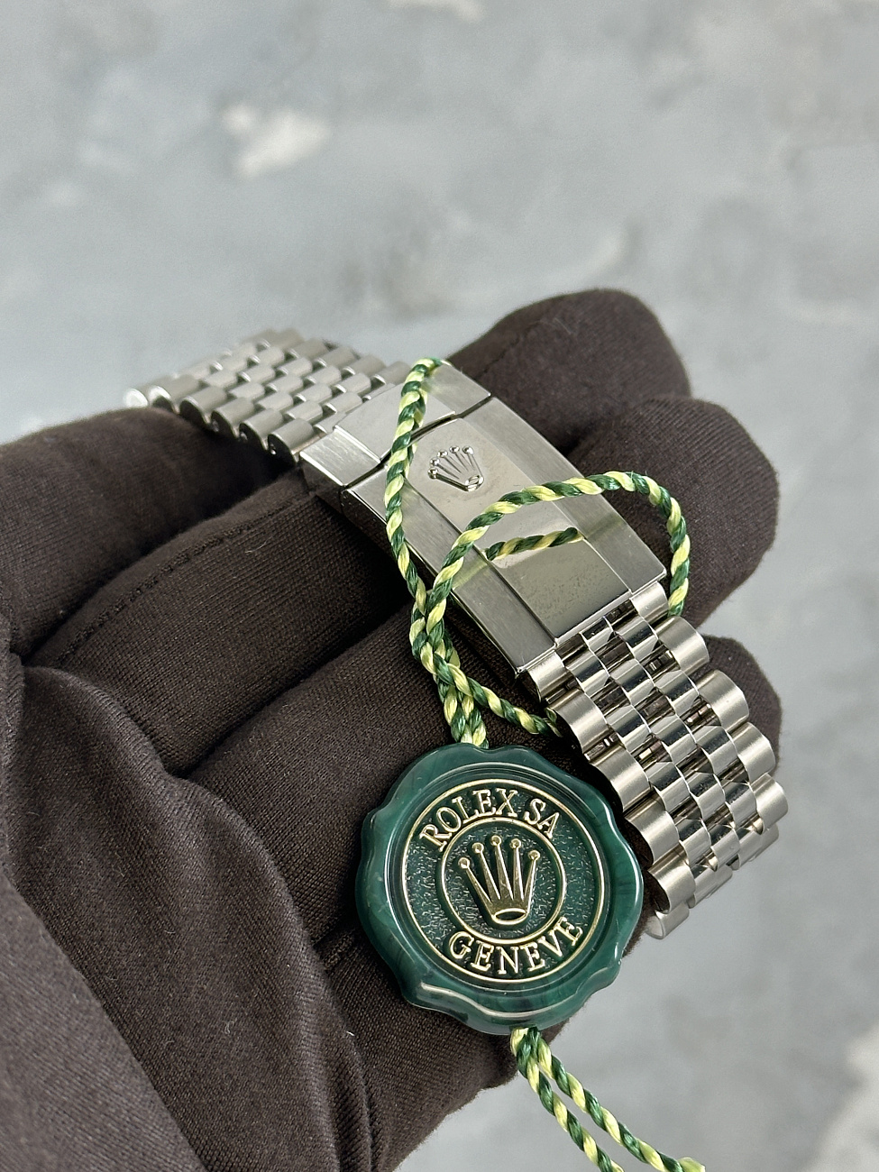 Часы Rolex  Datejust 36Mm Blue Motif Dial Diamond Index  126234