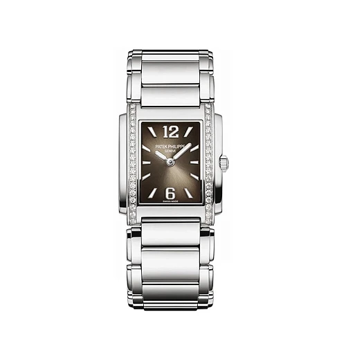 Часы Patek Philippe  Twenty-4 Sunburst Gray Dial  4910/1200A-010